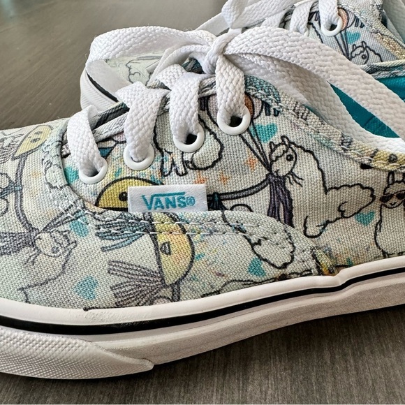 Vans kids Llama Taco party low top sneakers shoes size 5 - Picture 10 of 11